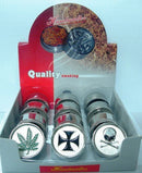 STAINLESS STEEL GRINDER WITH ASSORTEDPIC