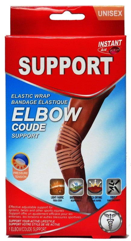 INSTANT AID BY ELASTIC ELBOW WRAP