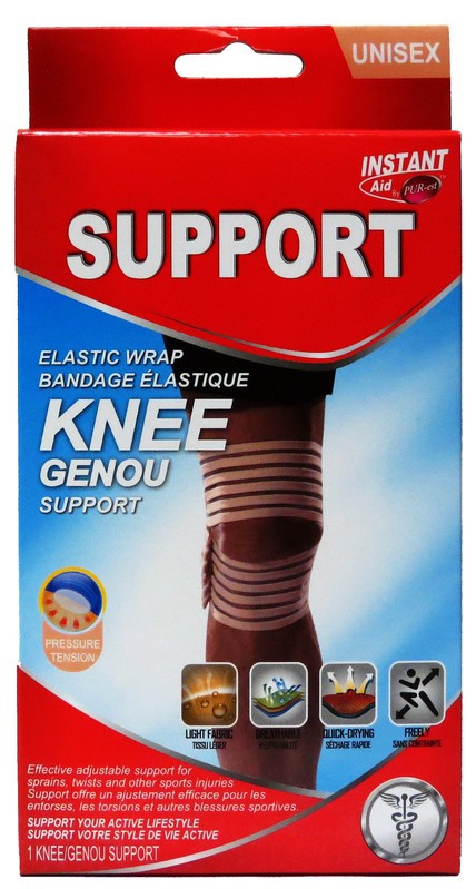 INSTANT AID BY ELASTIC KNEE WRAP