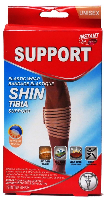 INSTANT AID BY ELASTIC SHIN WRAP