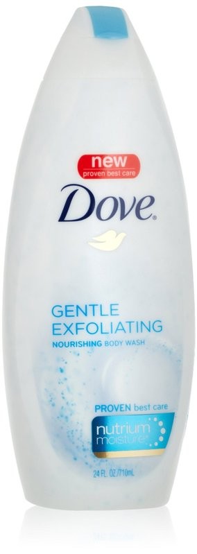 DOVE BODY WASH GENTLE EXFOLIATING 500ML