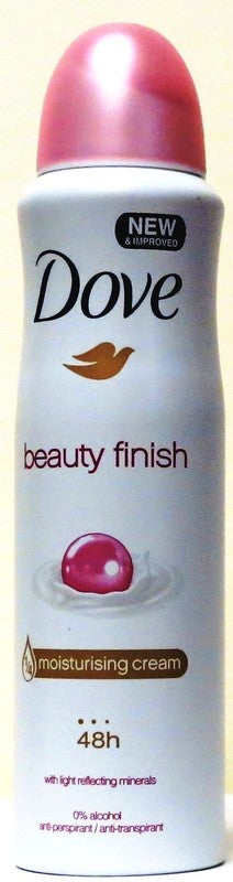 DOVE BODY SPRAY ANTI-PERSPIRANT BEAUTY FINISH 150ML ..