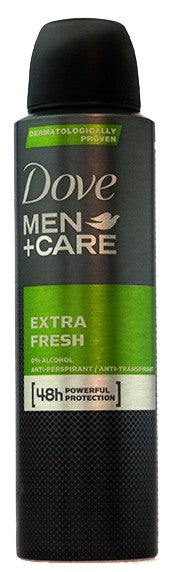 DOVE BODY SPRAY ANTI-PERSPIRANT EXTRA FRESH FOR MEN 150ML ..