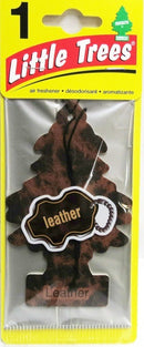 LITTLE TREE CAR AIR FRESHENER LEATHER
