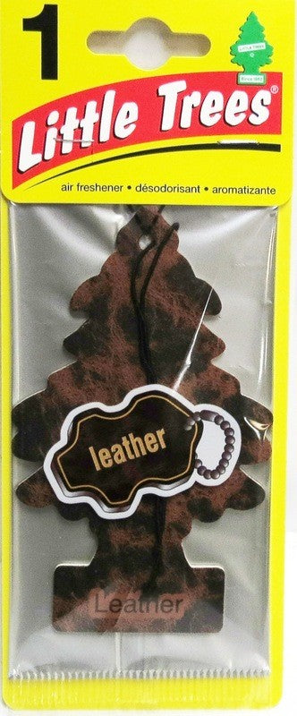 LITTLE TREE CAR AIR FRESHENER LEATHER