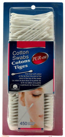 PUREST PLASTIC STICK COTTON SWAB/BUDS 450'S