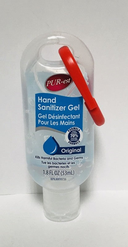 PUREST HAND SANITIZER ORIGINAL WITH COUNTER CLIP DISPLAY 53 ML