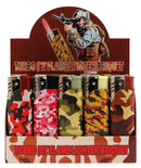 K-LIGHT TURBO JET FLAME ARMY LIGHTER DISPLAY X 25