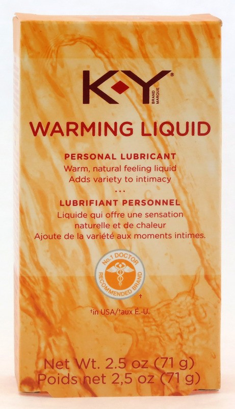 K-Y WARM LIQUID 2.5OZ