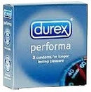 DUREX CONDOMS PERFORMA MUTUAL CLIMAX 3 PK