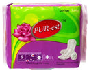 PUREST DAY USE SOFT COTTONY COVERMAXI LONG SANITARY PADS 8'S