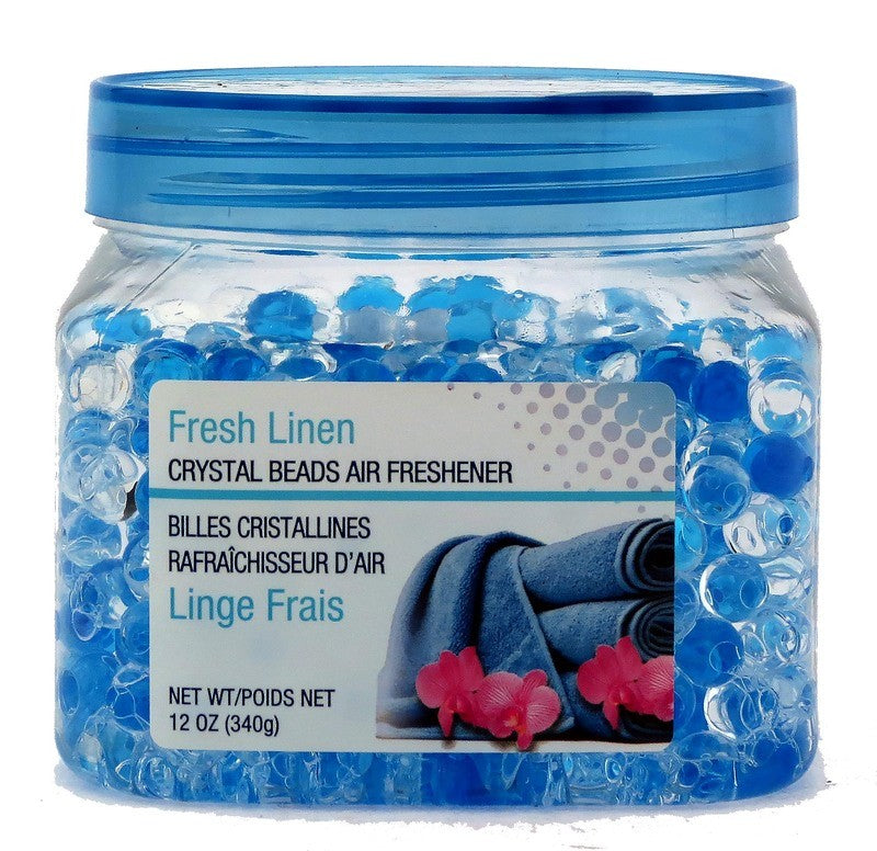 PURE AIR CRYSTAL BEADS AIR FRESHENER FRESH LINEN 340 G