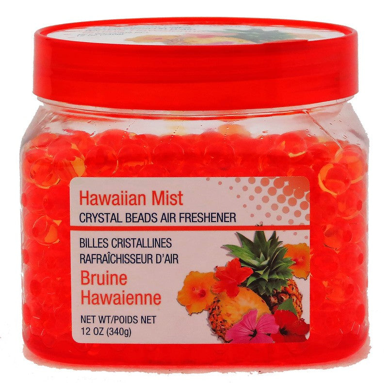 PURE AIR CRYSTAL BEADS AIR FRESHENER HAWAIIAN MIST 340g X 12