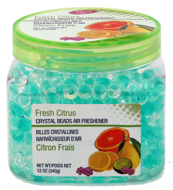 PURE AIR CRYSTAL BEADS AIR FRESHENER FRESH CITRUS 340 G