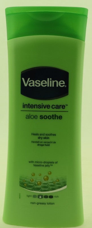 VASELINE 400ML LOTION ALOE SOOTH