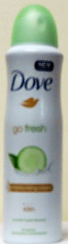 DOVE BODY SPRAY ANTI-PERSPIRANT GO FRESH CUCUMBER 150ML