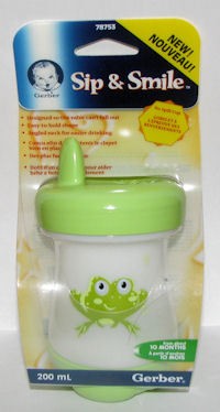 GERBER SIP & SMILE CUP 200ML(80000) X 24