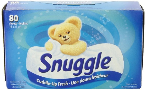 SNUGGLE FABRIC SOFTENER CUDDLE UP FRESH 80CT