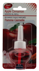 PURE AIR PLUG IN AIR FRESHENER REFILL APPLE CINNAMON 21ML