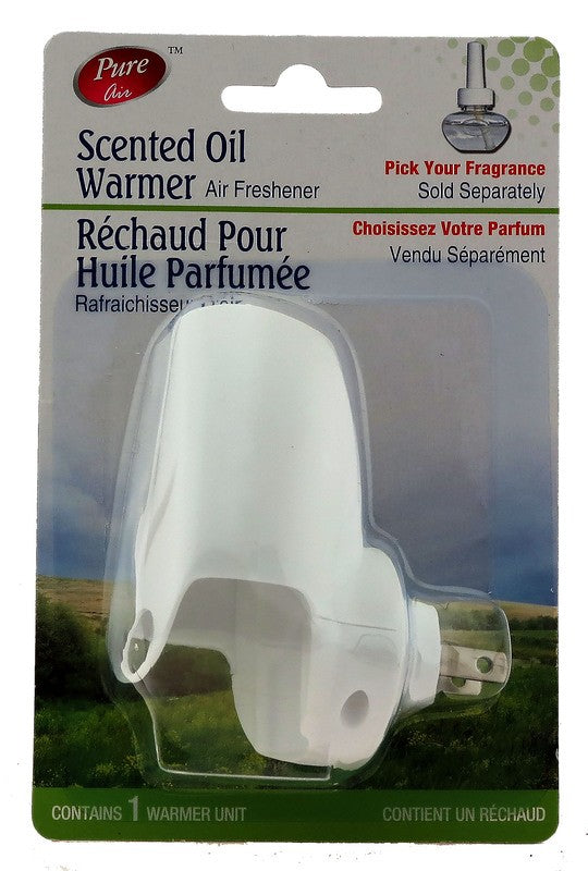 PURE AIR SCENTED OIL WARMER BLISTER 1PK X 24