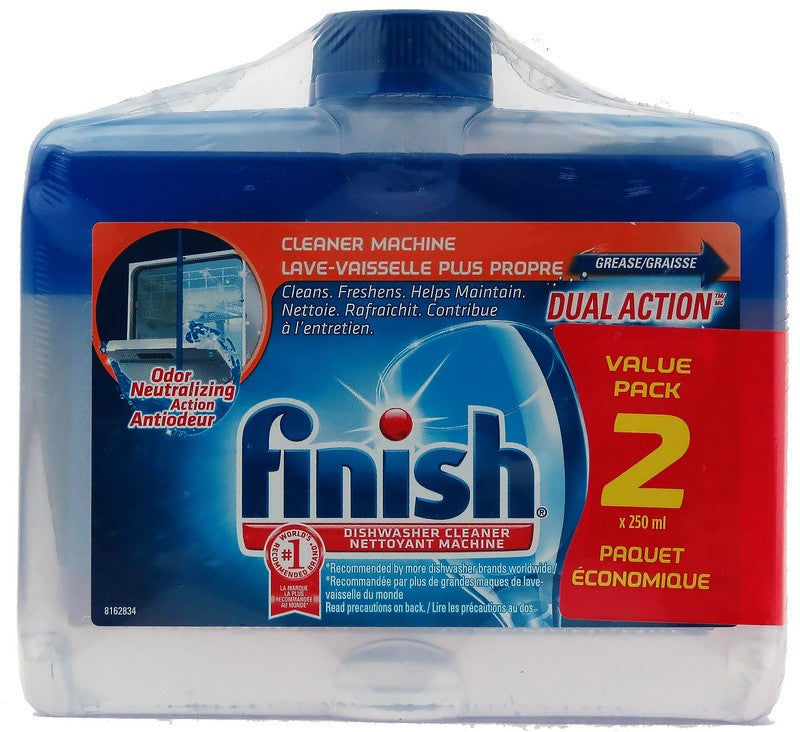 FINISH DISHWASHER CLNR DUAL ACTION 250ml