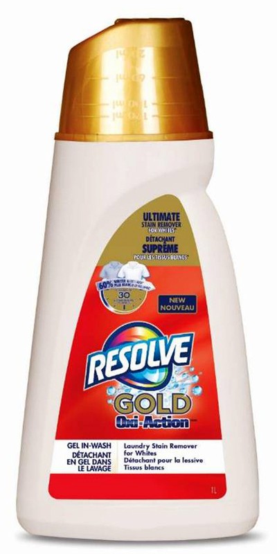 RESOLVE FABRIC IN WASH GEL WHITE GOLD 1L