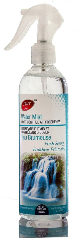 PURE AIR ODOR CONTROL WATER MIST SPRAY FRESH SPRING 346ml