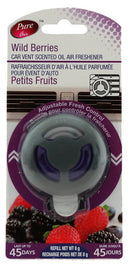 PURE AIR CAR VENT SCENTED OIL FRESHENER WILD BERRIES 8 G