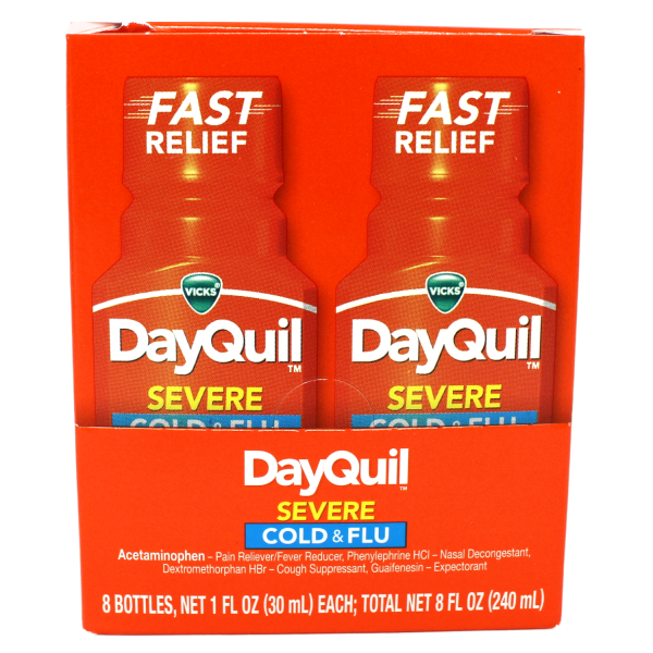 Dayquil Severe Cold & Flu One Dose/8x4