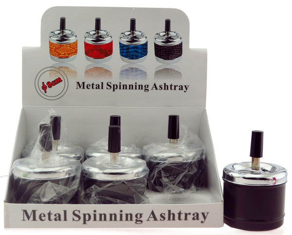 PUREST PUFF METAL SPINING ASHTRY DISPLAY