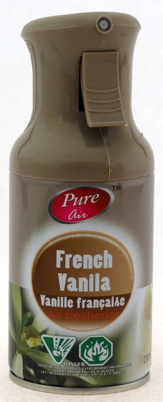 PURE AIR TRIGGER SPRAY FRESHENER FRENCH VANILA 250ml X 12