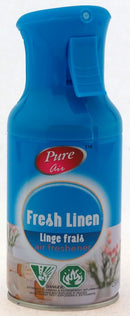 PURE AIR TRIGGER SPRAY FRESHENER FRESH LINEN 250ml X 12