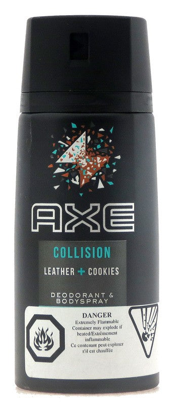 AXE BODY SPRAY COLLISION LEATHER & COOKIES 150ML