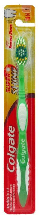 COLGATE TOOTHBRUSH STAIN REMOVE SUPER SHINE 1PK