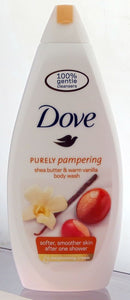 DOVE BODY WASH SHEA BUTTER PURELY PAMPERING 750ML