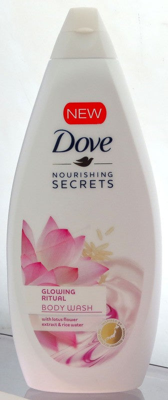 DOVE BODY WASH GLOWING RITUAL LOTUS FLOWER 750ml