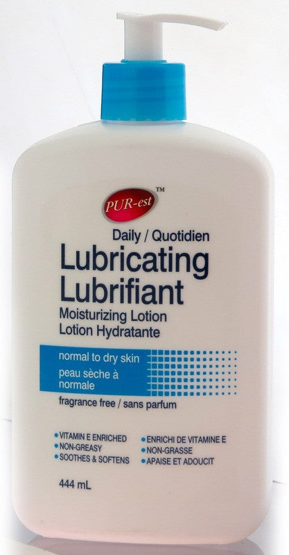 PUREST LUBRICATING DAILY MOISTURIZING LOTION WITH VITAMIN E 444 ML