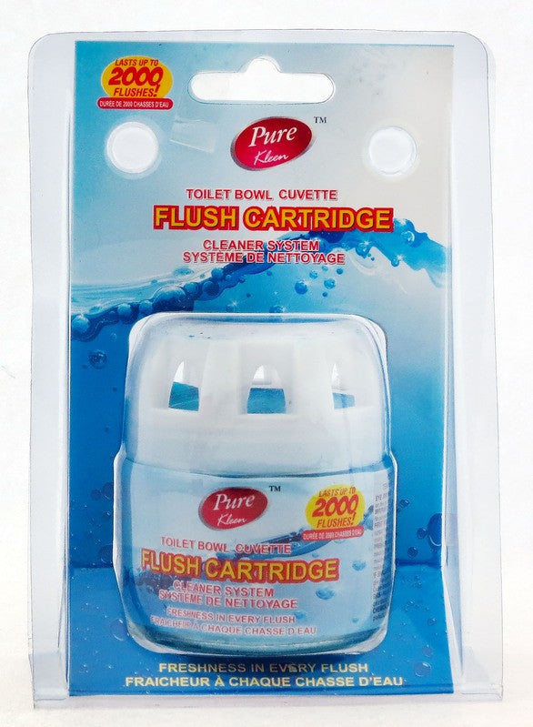 PURE KLEEN TOILET BOWL FLUSH CARTRIDGE 1PK X 24