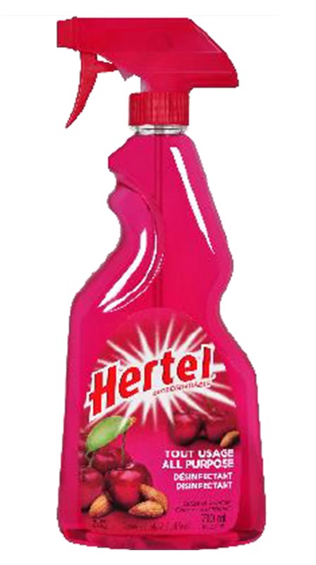 HERTEL ALL PURPOSE DISINFECTANT SPRAY CLEANER 700ml