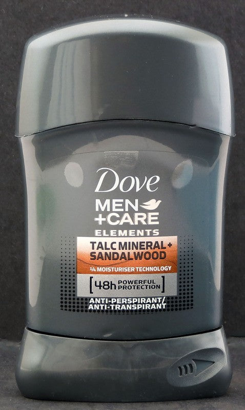 DOVE STICK TALC MIN & SANDALWOOD 50 ML