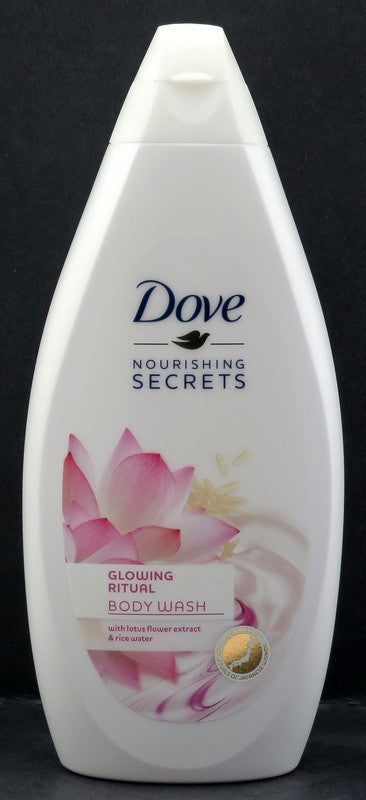 DOVE BODY WASH GLOWING RITUAL LOTUS FLOWER 500ML