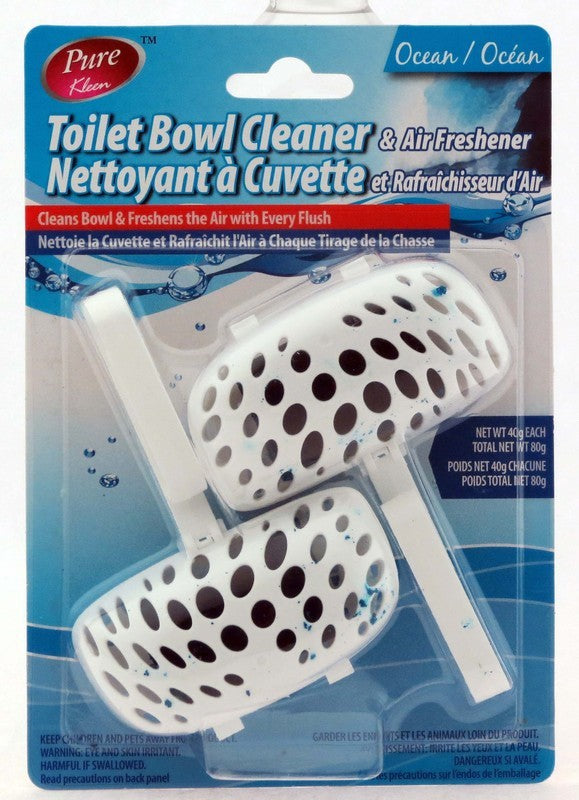 PURE KLEEN TOILET BOWL CLEANER & AIR FRESHENER OCEAN