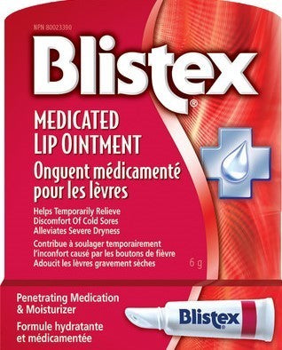 BLISTEX LIP BALM OINTMENT 5 PANEL SHELF PK 6G