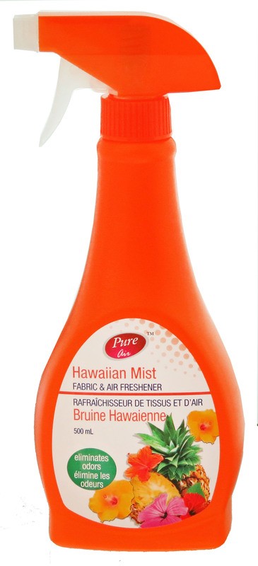 PURE AIR FABRIC & AIR FRESHENER HAWAIIAN MIST 500 ML