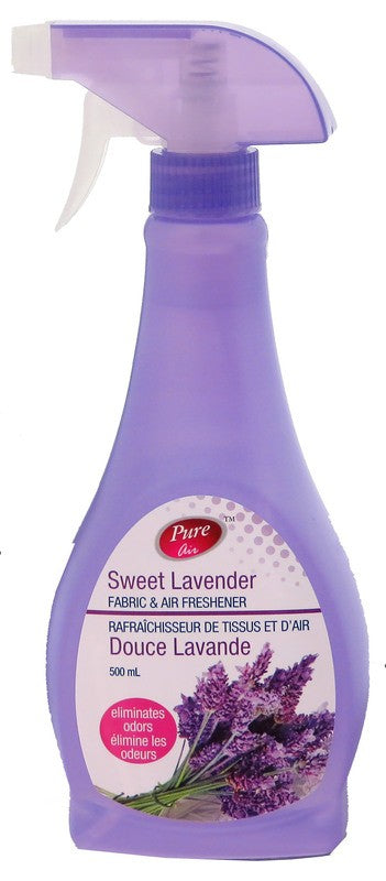 PURE AIR FABRIC & AIR FRESHENER SWEET LAVENDER 500 ML