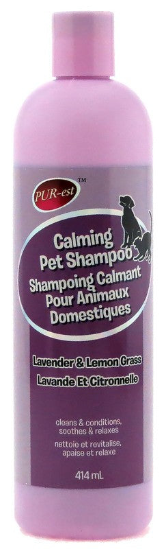 PUREST CALMING PET SHAMPOO LAVENDER & LEMON GRASS 414ML