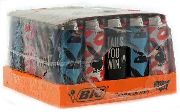 BIC PLAYBOY BUNNY LIGHTERS MIX N MATCH DISPLAY X 50