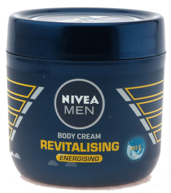 NIVEA BODY CREAM MALE REVITALISING 400ml X