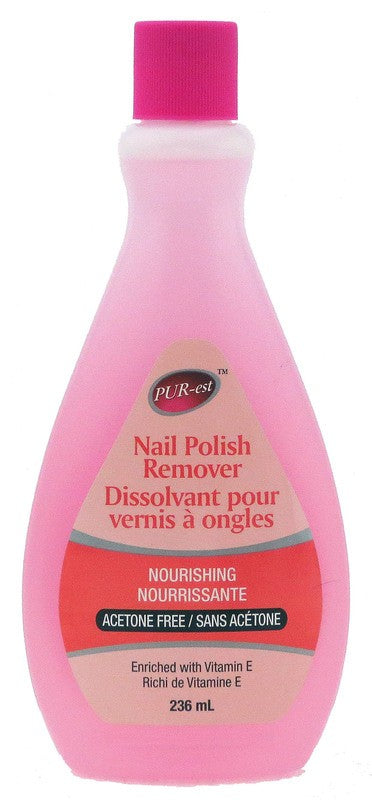 PUREST NAIL POLISH REMOVER NON-ACETONE NOURISHING WITH VIT E 236 ML