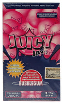 JUICY JAY'S FLAVORED ROLLING PAPERS BUBBLEGUM 1 1/4
